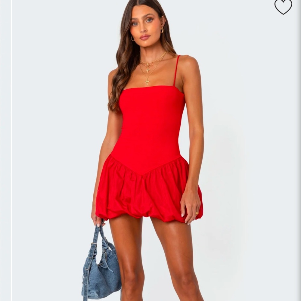 Red Edikted Mini Dress